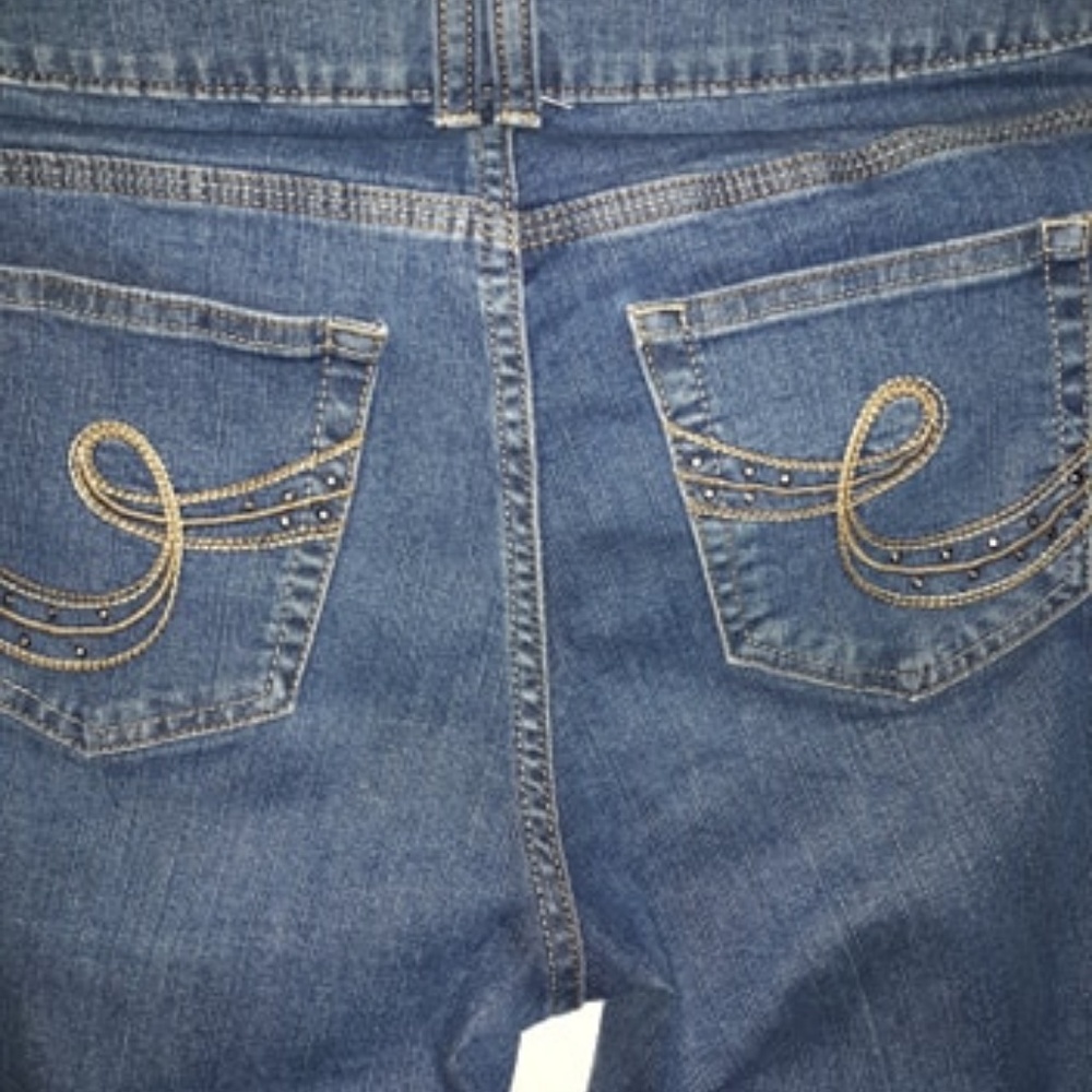 Lee Rider's Boot cut Blue Jeans Size 8M - Picture 5 of 5